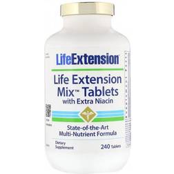 Life Extension Mix Tablets with Extra Niacin 240 Tablets