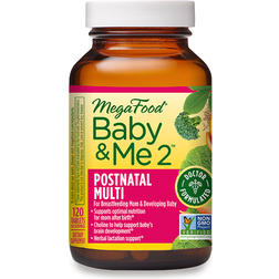 MegaFood Baby & Me 2 Postnatal Multi 120 Tablets