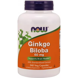 Now Foods Ginkgo Biloba Double Strength 120mg 200 vcaps