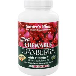 Nature's Plus Ultra Chewable Cranberry 180 Chewable Tablets