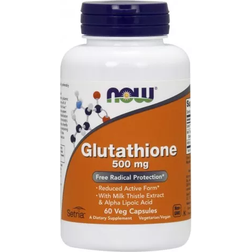 Now Foods Glutathione 500 mg 30 Veg Capsules 30 stk