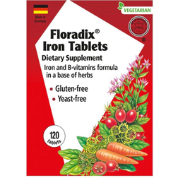 Floradix Iron Tablets 120 Tablets 120 pcs