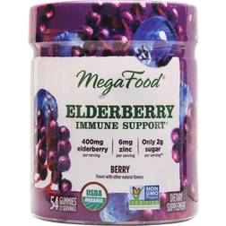 MegaFood Elderberry Immune Support Gummies 54 Gummies