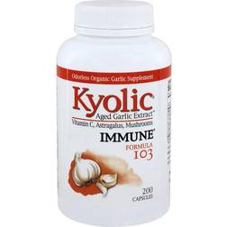 Kyolic Aged Garlic Extract Immune Formula 103 200 Capsules