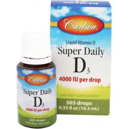 Carlson Super Daily D3 4000 IU 0.35 fl oz