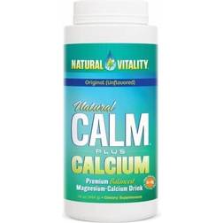 Natural Vitality Natural Calm Plus Calcium, Raspberry Lemon 454g