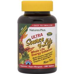 Nature's Plus Ultra Source Of Life Multi-Vitamin Supplement with Lutein Mini-Tabs 180 Tablets