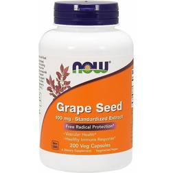 Now Foods Grape Seed, 100 mg, 200 Vcaps