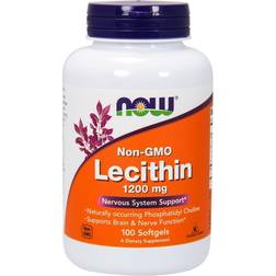 Now Foods Lecithin 1200 mg 100 Softgels