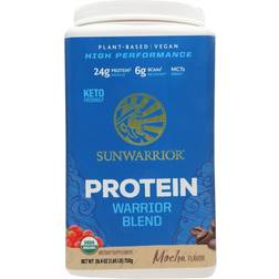 Sunwarrior Warrior Blend Plant-Based Organic Protein Mocha 1.65 lbs