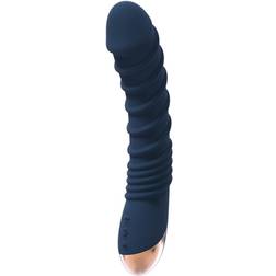 Dream Toys Vibrador Térmico del Punto-G Aeolus Azul