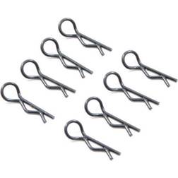 Black Small Body Clips(8) FAST212BK