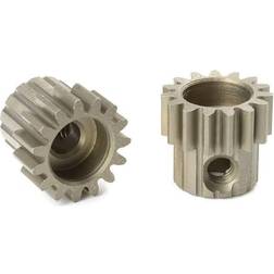 Corally M0.6 Pinion Short Hardened Steel 15 Teeth Shaft Dia. 3.17Mm