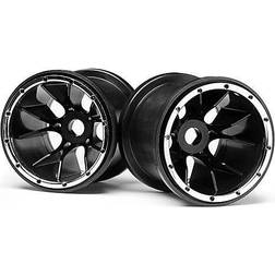 Maverick Black Wheels 2 Pcs (Blackout MT)