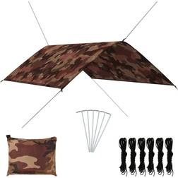 vidaXL Udendørs presenning 3x2 m camouflage