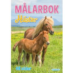 Kärnan Målarbok Hästar
