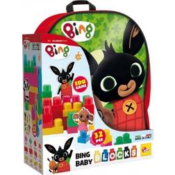 Lisciani Bing Zainetto Costruzioni Baby Rosso