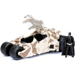 Jada Toys Tumbler Camo Batmobile Highly Detailed 1:24 Model Car with Batman Figure, Cockpit and Doors Can Be Opened with Wheel