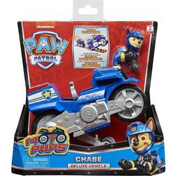 Paw Patrol Figurine Et Véhicule Moto Pups
