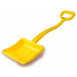 Jamara 460401 Yellow 460401-Snow Play Snow Shovel Tally 70 cm Robust and Stable, Reinforcing Ribs in The Blade, Plastic Handy D-Handle