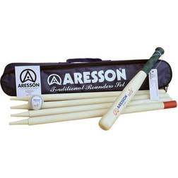 Reydon Aresson Spel Rounders Set Familyball Bat Clear/Grön 8 Delar