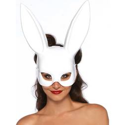 Vegaoo Leg Avenue Masquerade Rabbit Mask White O/S