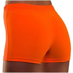 Wicked Costumes Hotpants NEON ORANGE Medium/large