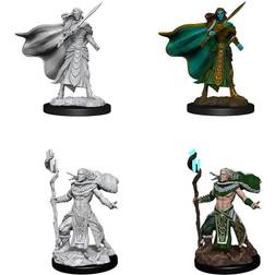Dungeons & Dragons Magic: The Gathering Deep Cuts Miniatures: Elf Fighter & Elf Cleric #WZK90279
