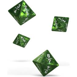 Oakie Doakie Dice D8 Dice 18 mm Goyf Marble Green (4)