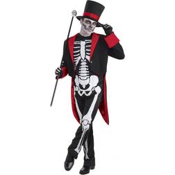 Bristol Novelty Men's Mr Bone Jangles Halloween Costume