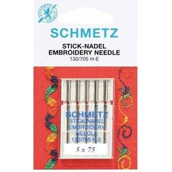 Schmetz Embroidery Needle 75-90 5-pack