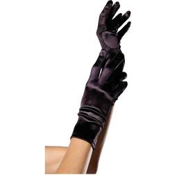 Leg Avenue SATIN GLOVES BLACK