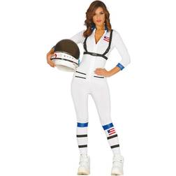 Fiestas Guirca Womens Astronaut Fancy Dress Costume 8 to 10