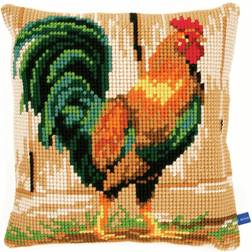 Vervaco Broderikit Kudde Stolt tupp