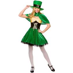 Wicked Costumes Adult Ladies Lucky Leprechaun Fancy Dress Costume (X-Small)