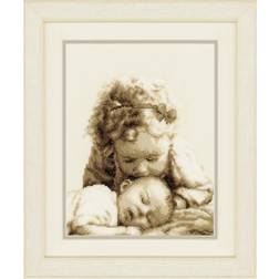 Vervaco Sisterly Love Counted Cross Stitch Kit, Multi-Colour