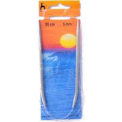 Pony Classic 80cm Fixed Circular Knitting Needles 5.00mm (P50611)