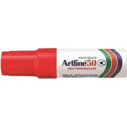 Artline Marker permanent 50 rød