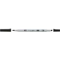 Tombow Marker ABT PRO Dual Brush N25 lamp black, ABTP-N25, 6stk