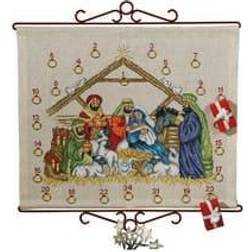 Permin Broderikit Kalender Jesusbarnet