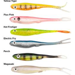 Berkley Urbn Hollow Belly V-Tail 7,5cm Yellow Tiger