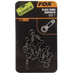 Fox Anillo flexible giratorio taille 7 Edges Noir