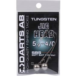 Darts Tungsten Jighovede Anbefalet af Fluer.dk 10g 5/0