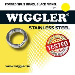 Wiggler Forged Split Rings, springringe-9mm