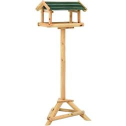 vidaXL Bird Feeder with Stan