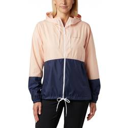 Columbia Women's Flash Forward Windbreaker Jacket - Peach Cloud/Nocturnal