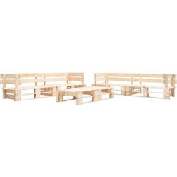 vidaXL 277502 Loungeset, 2 Bord inkl. 4 Soffor