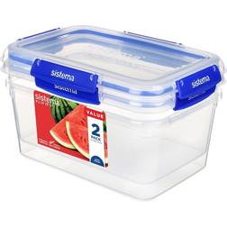 Sistema Klip It Plus Food Container 2pcs 3.35L