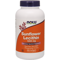 Now Foods Sunflower Lecithin 1200mg 200 Stk.