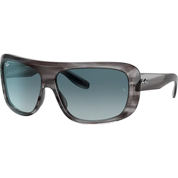 Ray-Ban Unisex Sunglass RB2196 Blair - Azul Degradad Gris